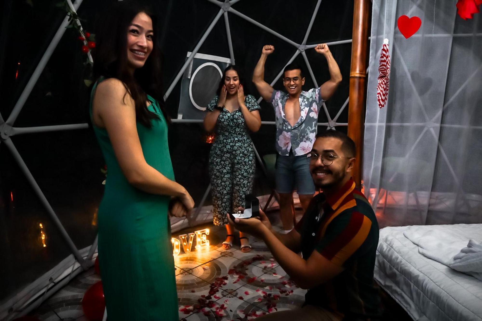 Domos Mirador Romantic Private Honeymoon Glamping Miramar Ngoại thất bức ảnh