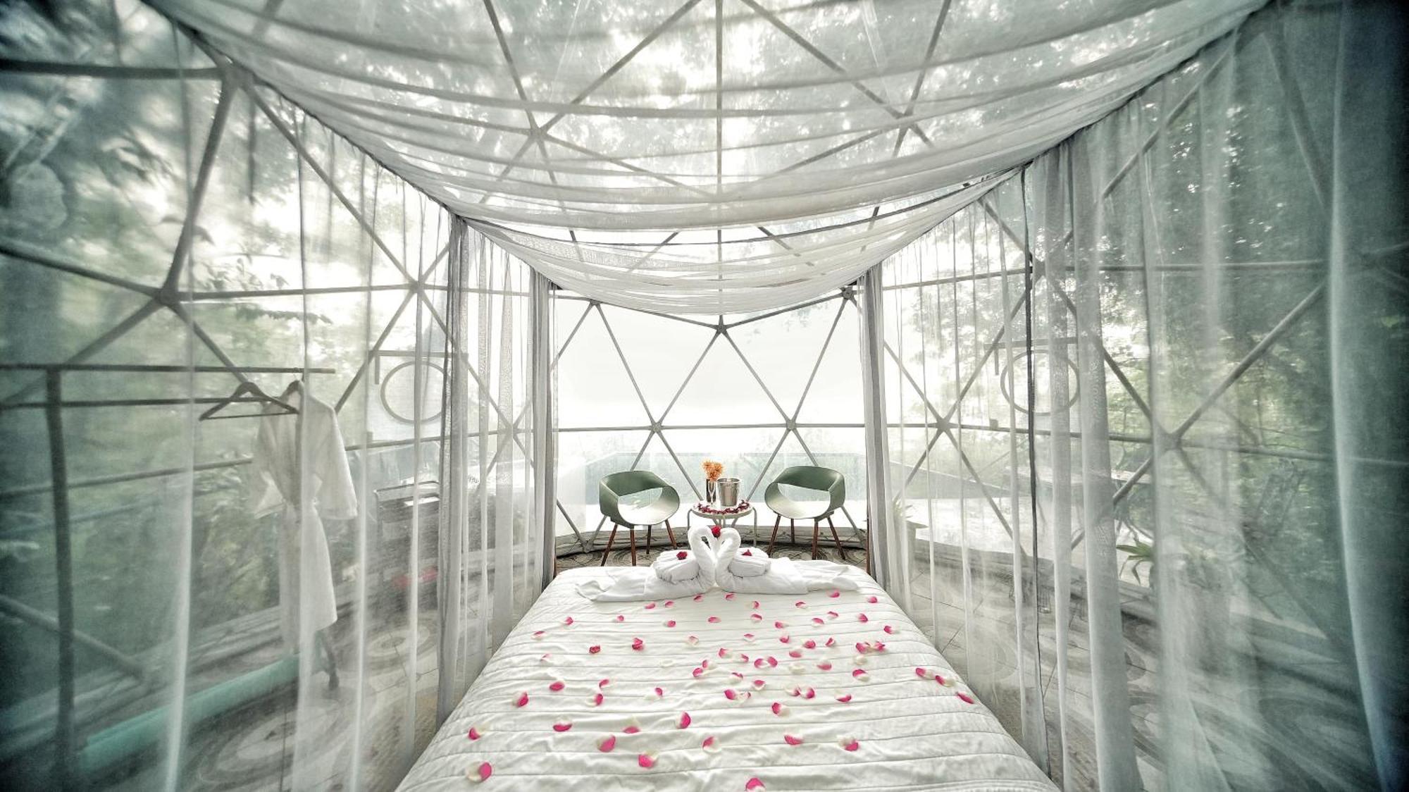Domos Mirador Romantic Private Honeymoon Glamping Miramar Ngoại thất bức ảnh